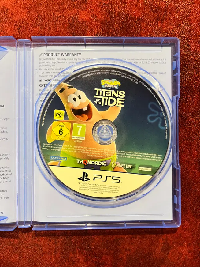 Sponge bob ps5|کنسول، بازی ویدئویی و آنلاین|تهران, سهروردی|دیوار