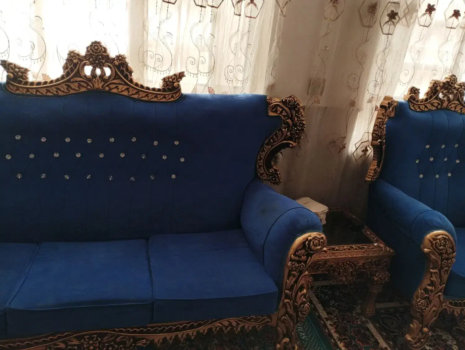 مبل سلطنتی|مبلمان خانگی و میز عسلی|اردکان, |دیوار