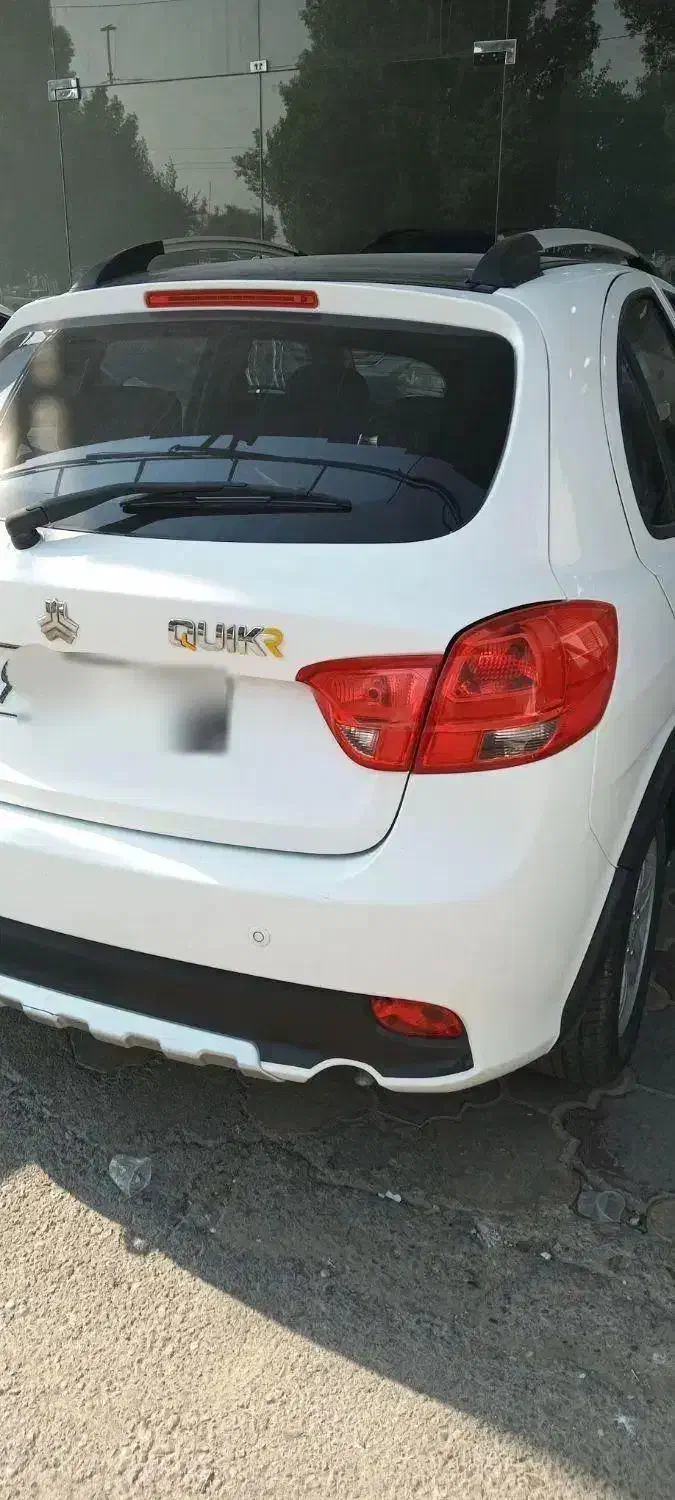 کوییک1400 آر سقف مشکی با رینگ|خودرو سواری و وانت|دزفول, |دیوار