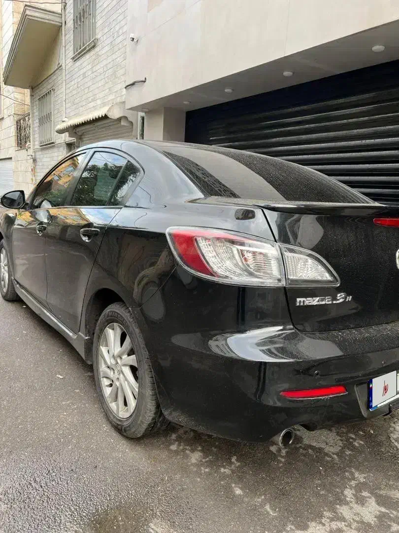 مزدا ۳ نیو مدل ۱۳۹۴ مشکی|خودرو سواری و وانت|رشت, کاکتوس|دیوار