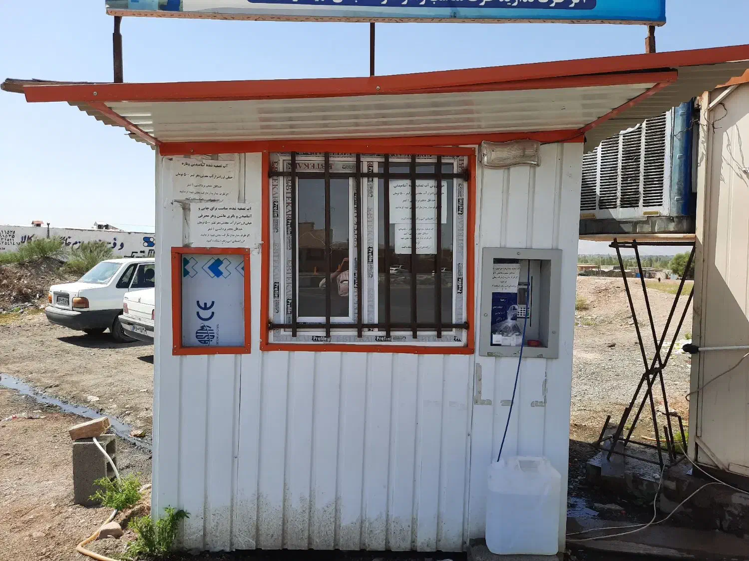 کانکس ۲در۲متر عایق سفارشی درحدنو|مصالح و تجهیزات ساختمان|خوی, |دیوار