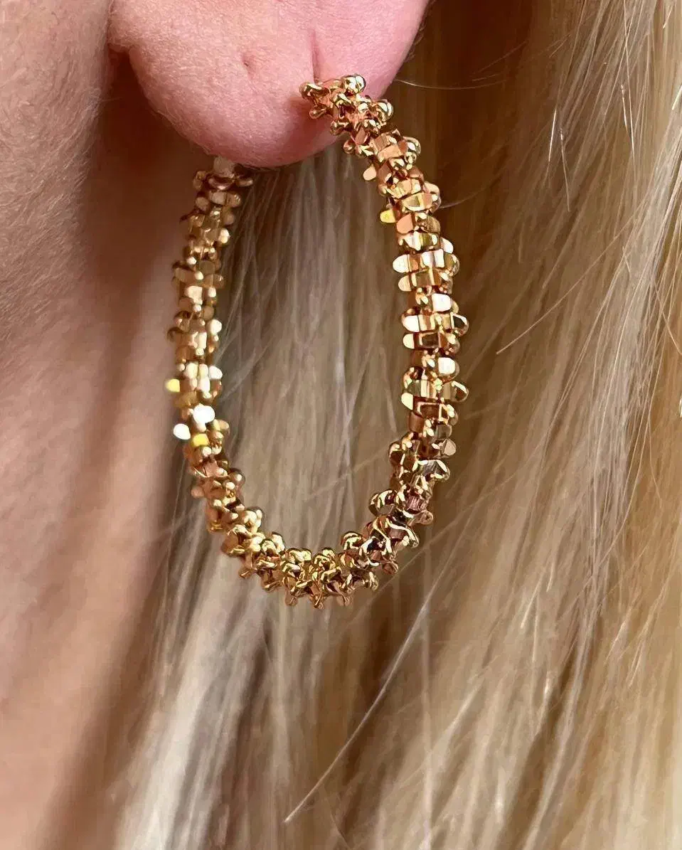 گوشواره حلقه ای خاویاری بزرگ|بدلیجات|اصفهان, کردآباد|دیوار