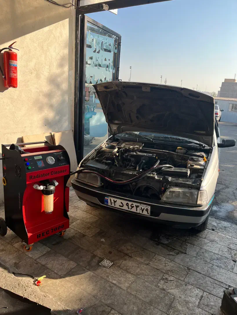 شستشوی رادیاتور بخاری با دستگاه تمام اتوماتیک|خدمات موتور و ماشین|قزوین, |دیوار