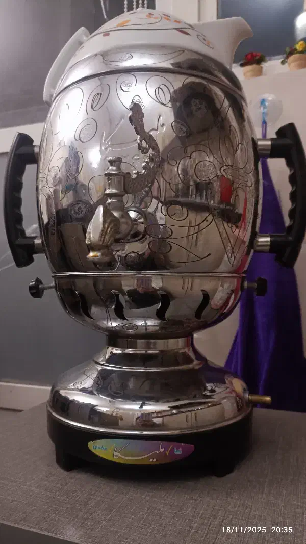 سماور گازی نو|سماور، چای‌ساز، قهوه‌ساز|تهران, سجاد|دیوار