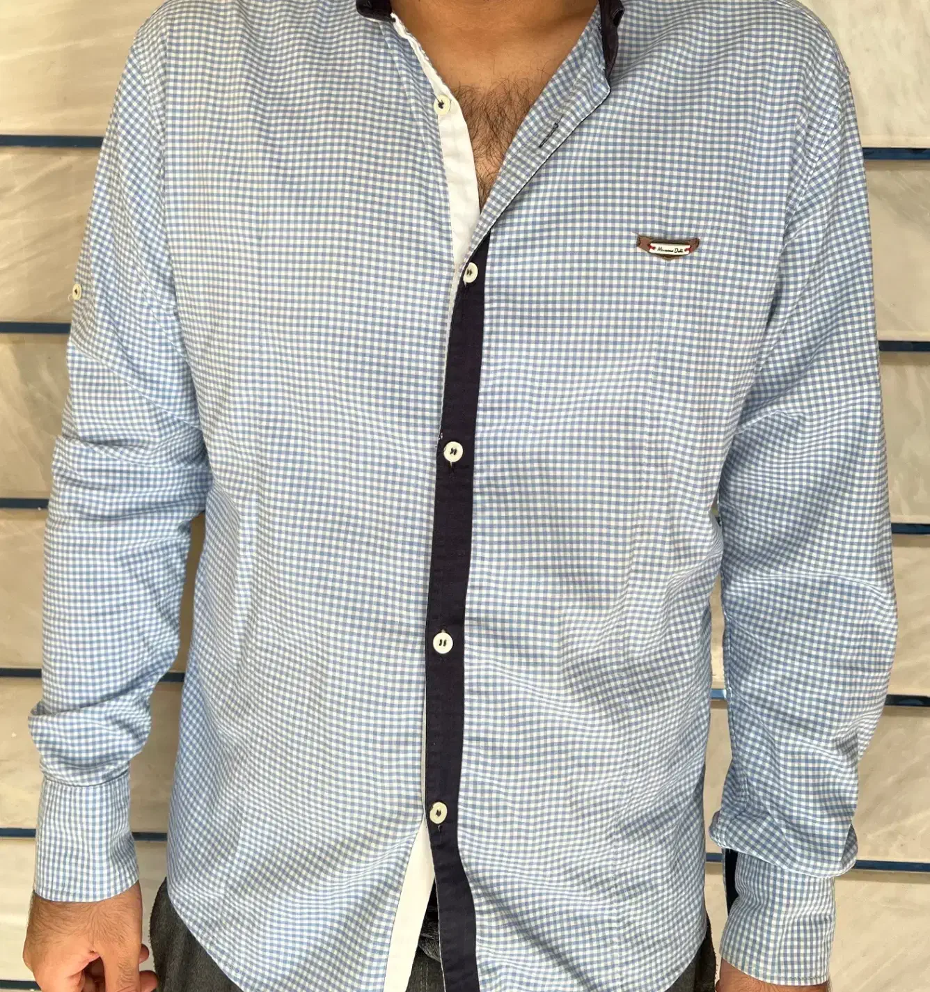 پیراهن رنگ آبی آسمانی|لباس|ساری, |دیوار