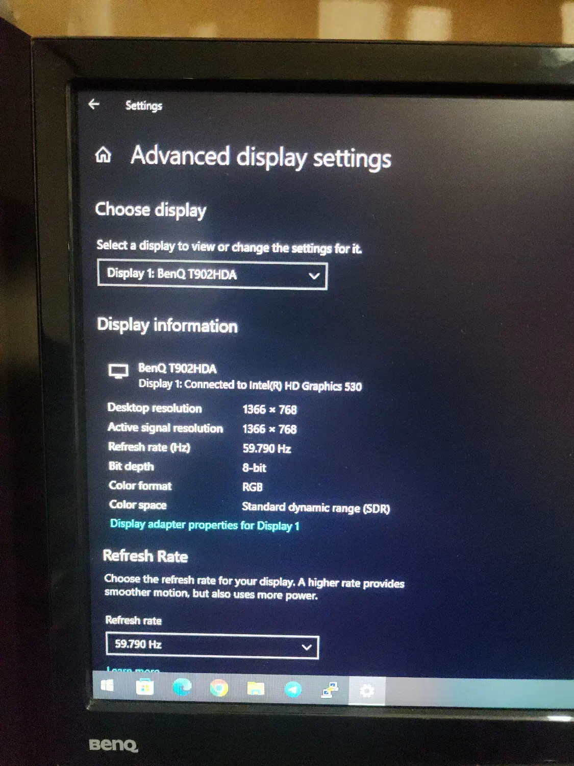 مانیتور BenQ مدل T902HDA 19Inch|قطعات و لوازم جانبی رایانه|ورامین, خیر آباد|دیوار