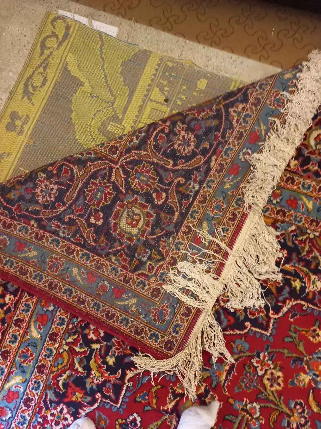 فرش دستبافت اردکان قدیمی ۱۲ متری از،شهرستان|فرش|اراک, |دیوار