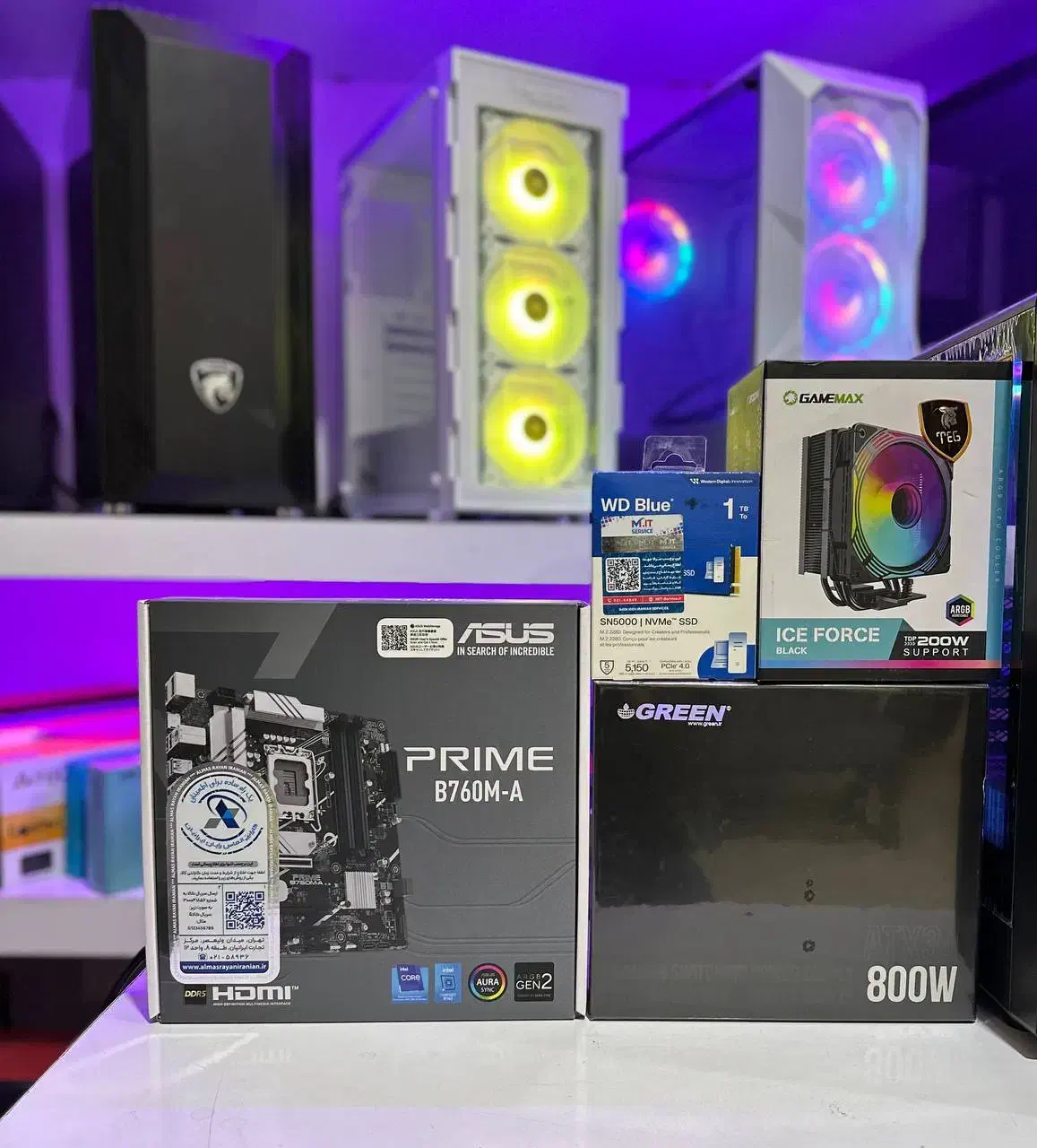 کیس گیمینگ RX6900XT+I514400F DDR5فولRGB|رایانه رومیزی|مشهد, آبکوه|دیوار