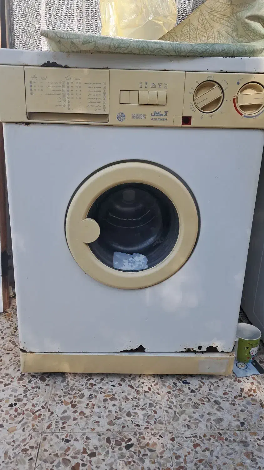لباسشویی ۴کیلویی ازمایش|ماشین لباسشویی و خشک‌کن لباس|بندر انزلی, سامانسر|دیوار