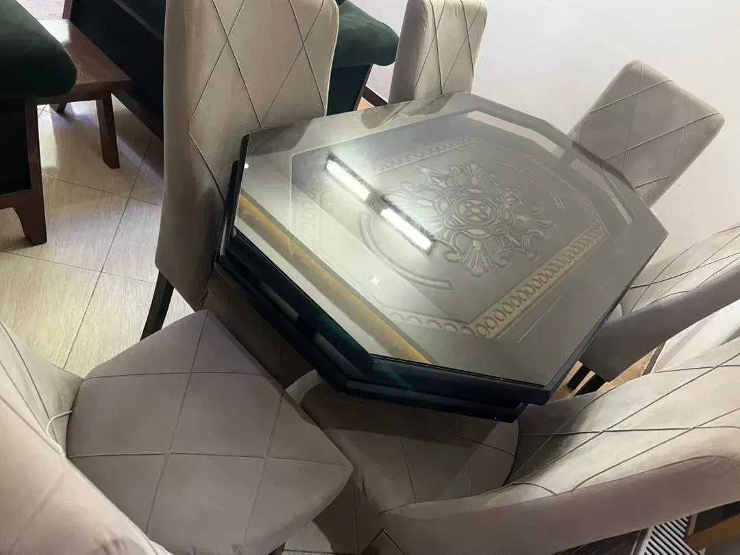 میز ناهارخوری شش نفره|میز و صندلی غذاخوری|صدرا-فارس, فاز ۱|دیوار