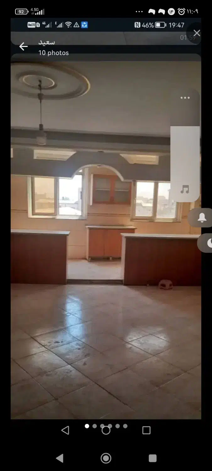 ۷۳ متر اجاره  آپارتمان تمیز با آسانسورپکیج ۱۰ واحد