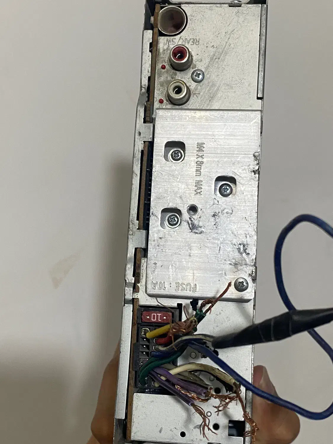 پخش بلوتوث‌دار JVC 456|قطعات یدکی و لوازم جانبی|شیراز, باغ تخت|دیوار