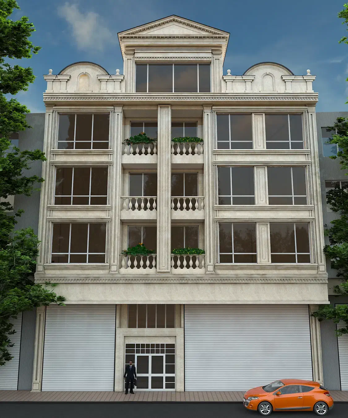 فروش ۳ واحد آپارتمان مرکز شهر|پیش‌فروش املاک|سیاهکل, |دیوار