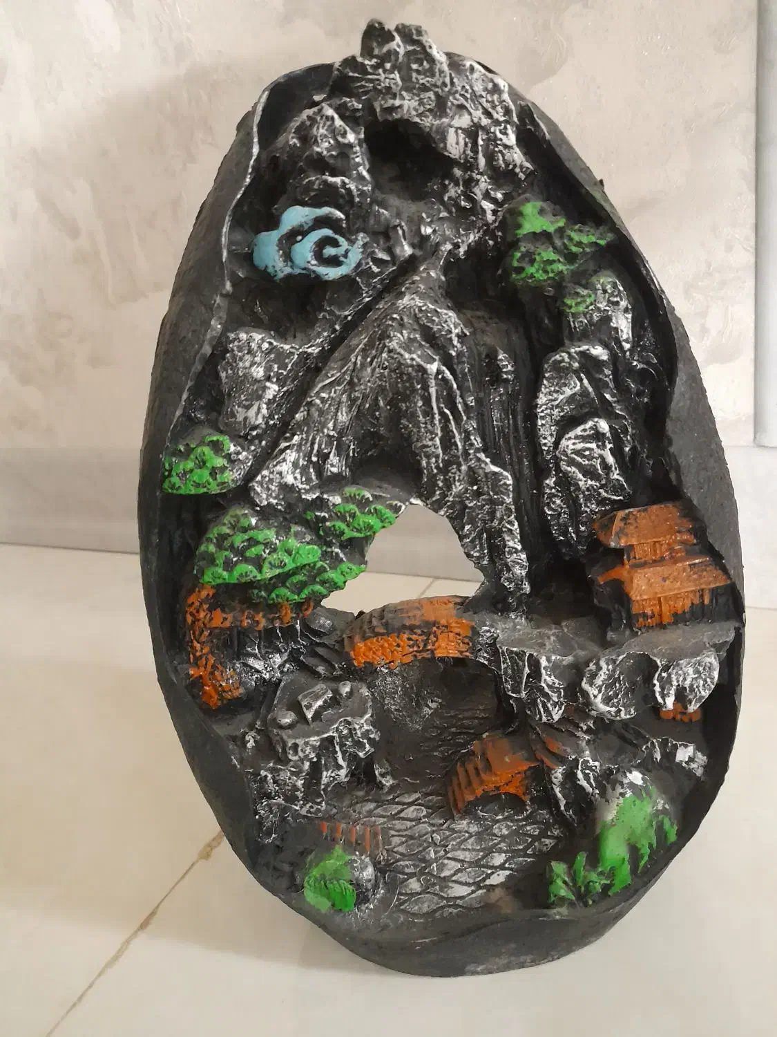 جا عودی ابشاری|مجسمه، تندیس، ماکت|اصفهان, دهنو|دیوار