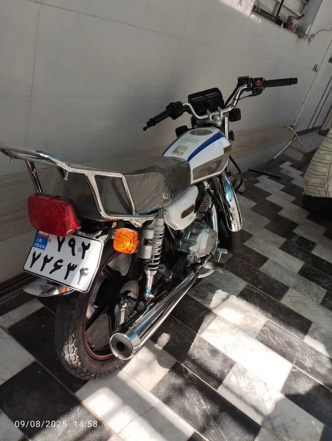 موتور احسان 200 مدل 1403 معاوضه با پراید|موتورسیکلت|نهبندان, |دیوار