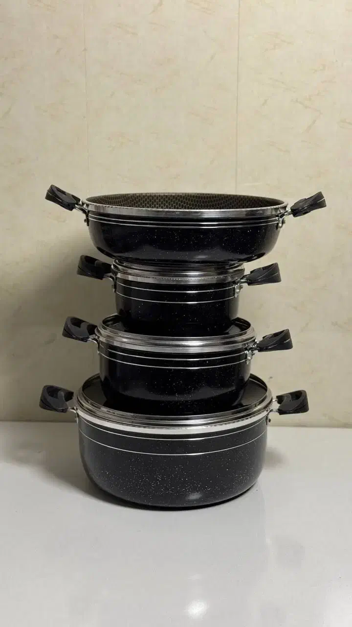 سرویس قابلمه تفلون گرانیت|ظروف پختوپز|نیشابور, امین اسلامی|دیوار