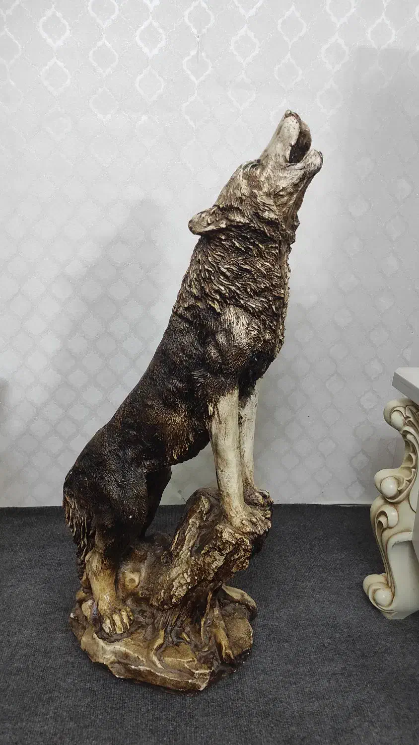 مجسمه گرگ|مجسمه، تندیس، ماکت|اهر, |دیوار