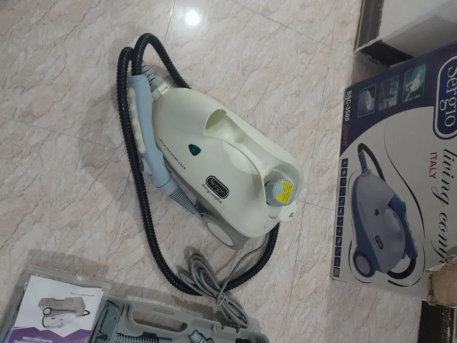 بخارشور سرجیو|جاروبرقی، جارو شارژی، بخارشو|زرند, |دیوار