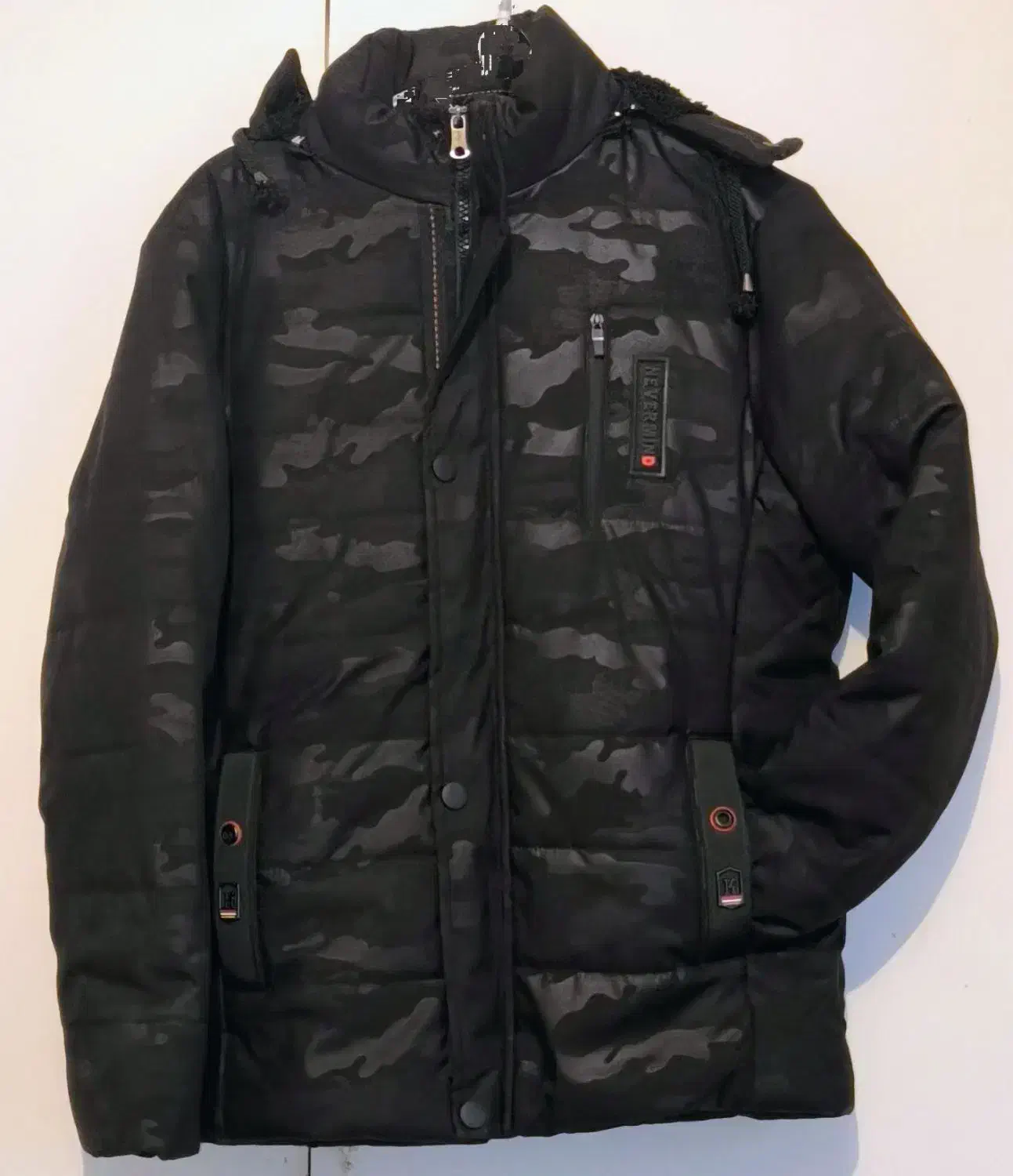 کاپشن چریکی مشکی XXL نو|لباس|آمل, |دیوار