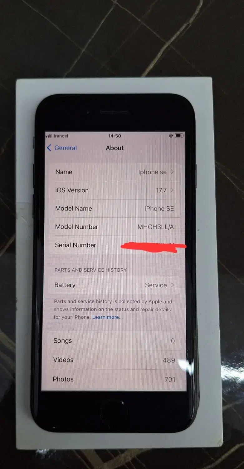 ایفون se 2020 lla|موبایل|کرمانشاه, |دیوار