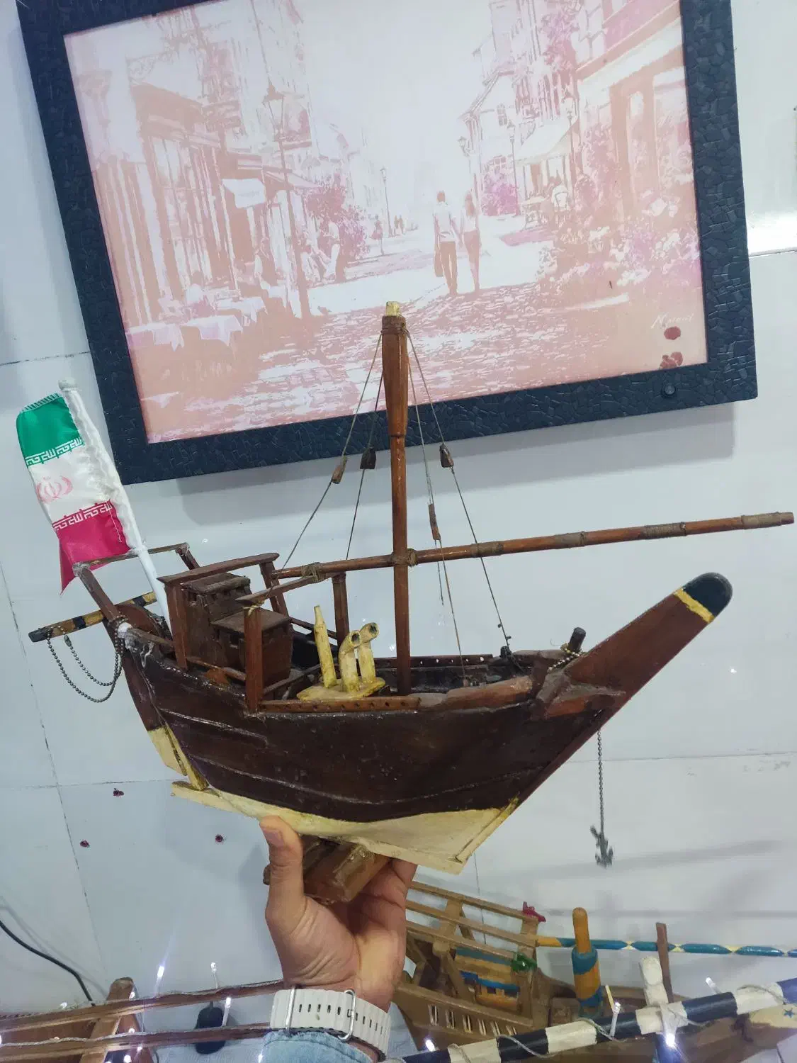 لنج سماچ سه عدد ۳|مجسمه، تندیس، ماکت|بوشهر, |دیوار