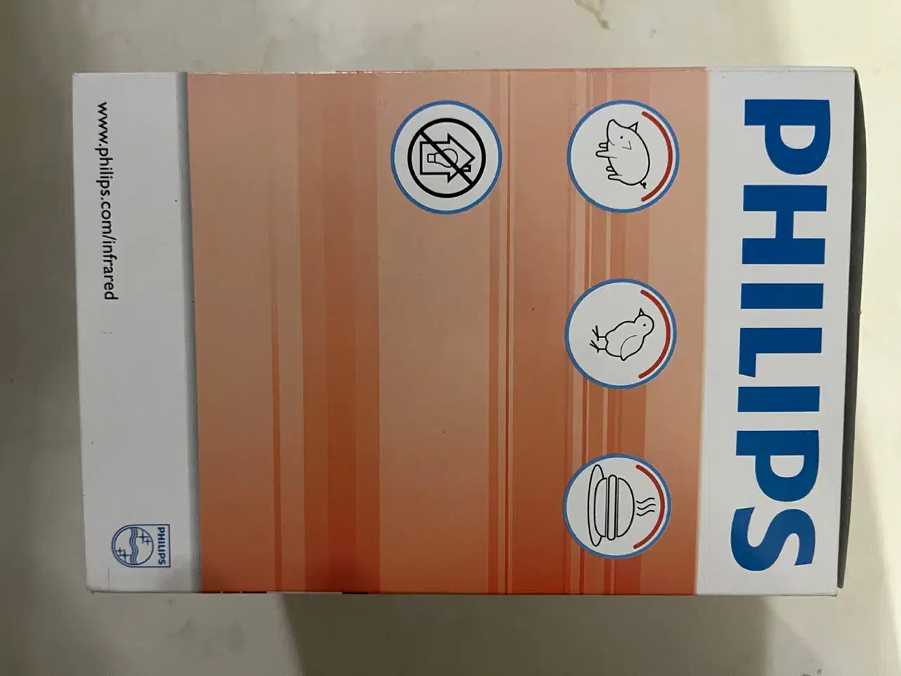 لامپ مادون قرمز فیلیپس۲۵۰وات سرپیچ معمولی|لامپ و چراغ|تهران, دهقان|دیوار