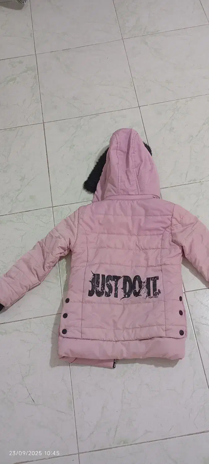 کاپشن دخترانه|کفش و لباس بچه|ماهدشت, |دیوار