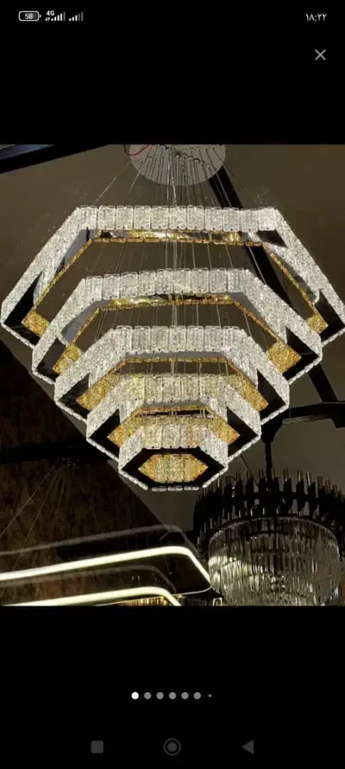 لوستر|لوستر و چراغ آویز|دزفول, |دیوار