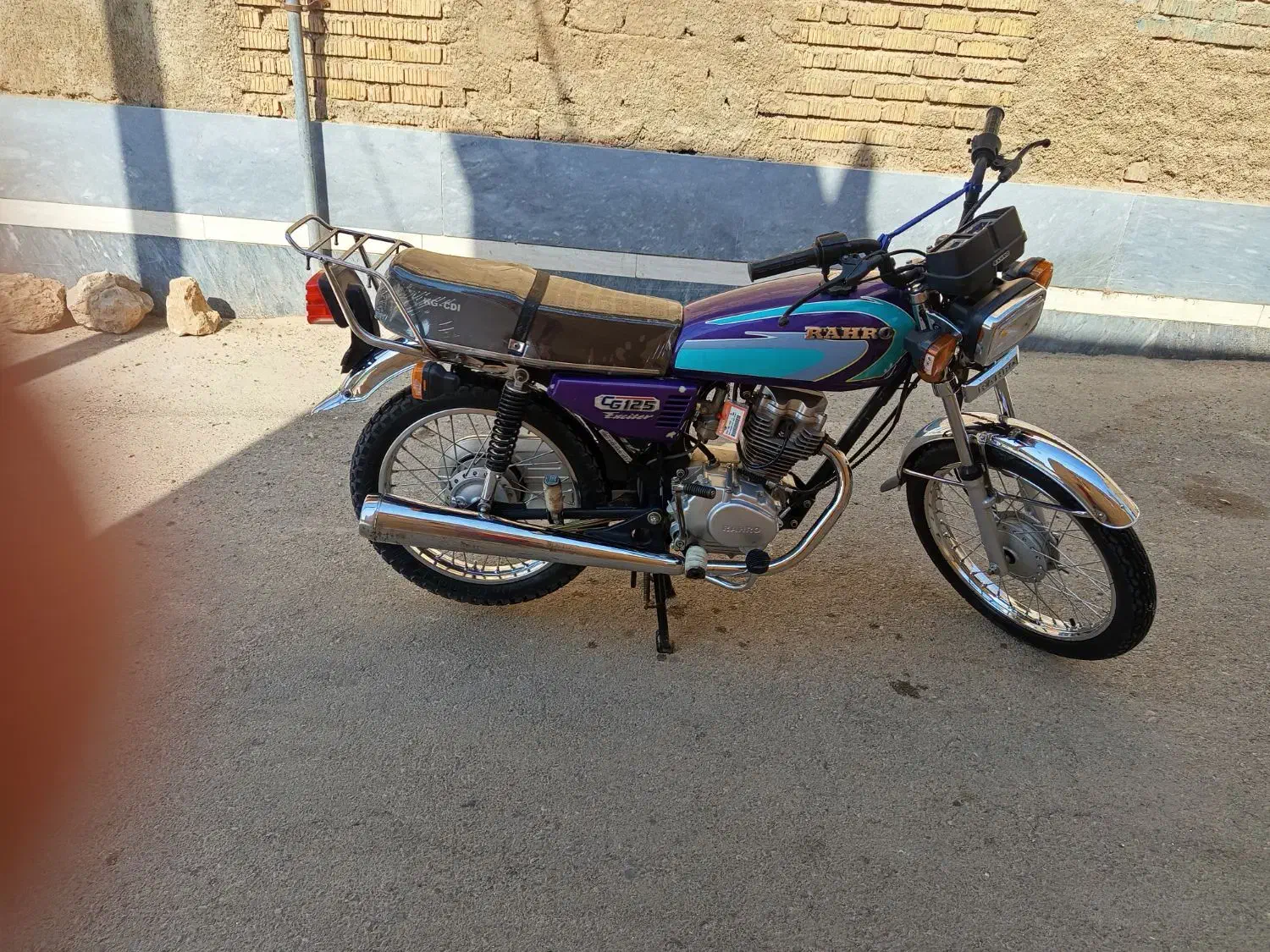 رهرو A1مدل 95 در حد تمام فابریک|موتورسیکلت|شیراز, باغ تخت|دیوار