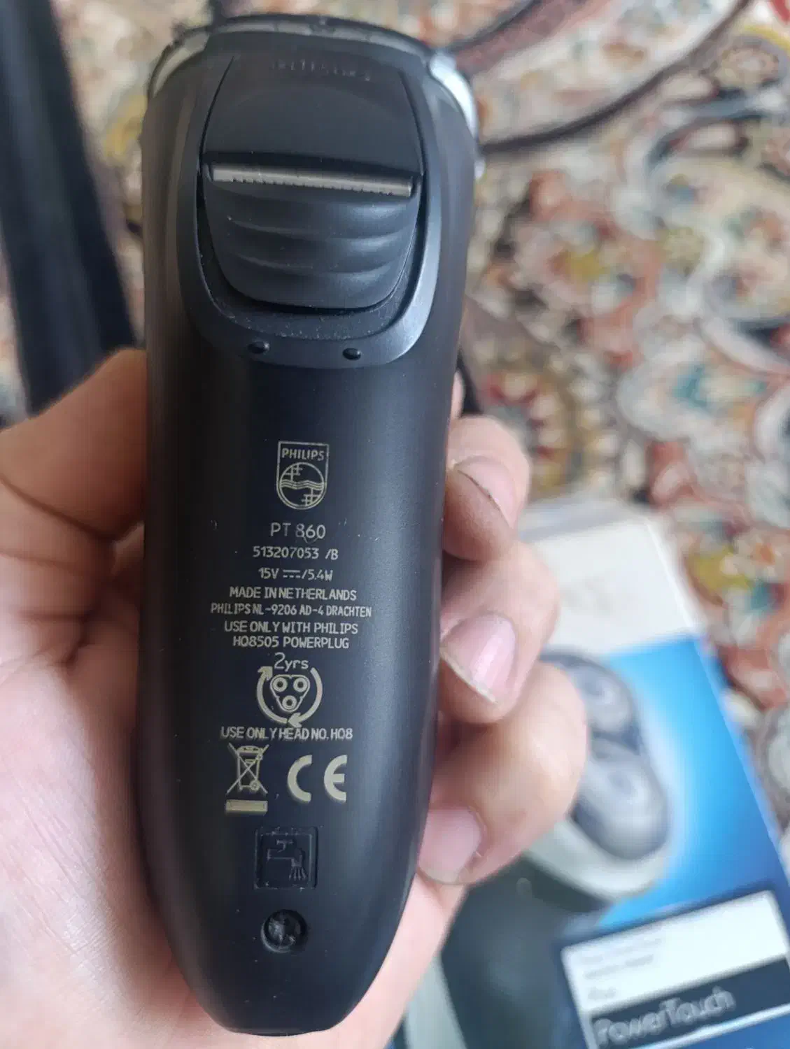 ماشین سه تیغ صفر زن فیلیپس pt860 اصل هلند در حدنو|آرایشی، بهداشتی، درمانی|خمینیشهر, |دیوار