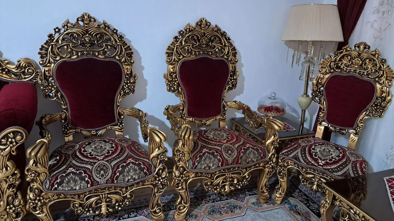 مبل ۹نفره سلطنتی|مبلمان خانگی و میز عسلی|پاکدشت, حصار امیر|دیوار