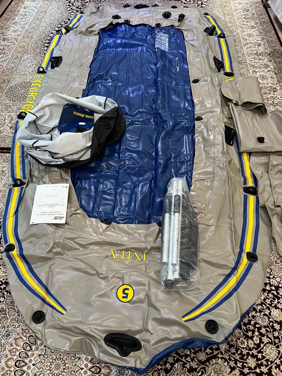 قایق بادی intex excursion|قایق و سایر وسایل نقلیه|تهران, هروی|دیوار