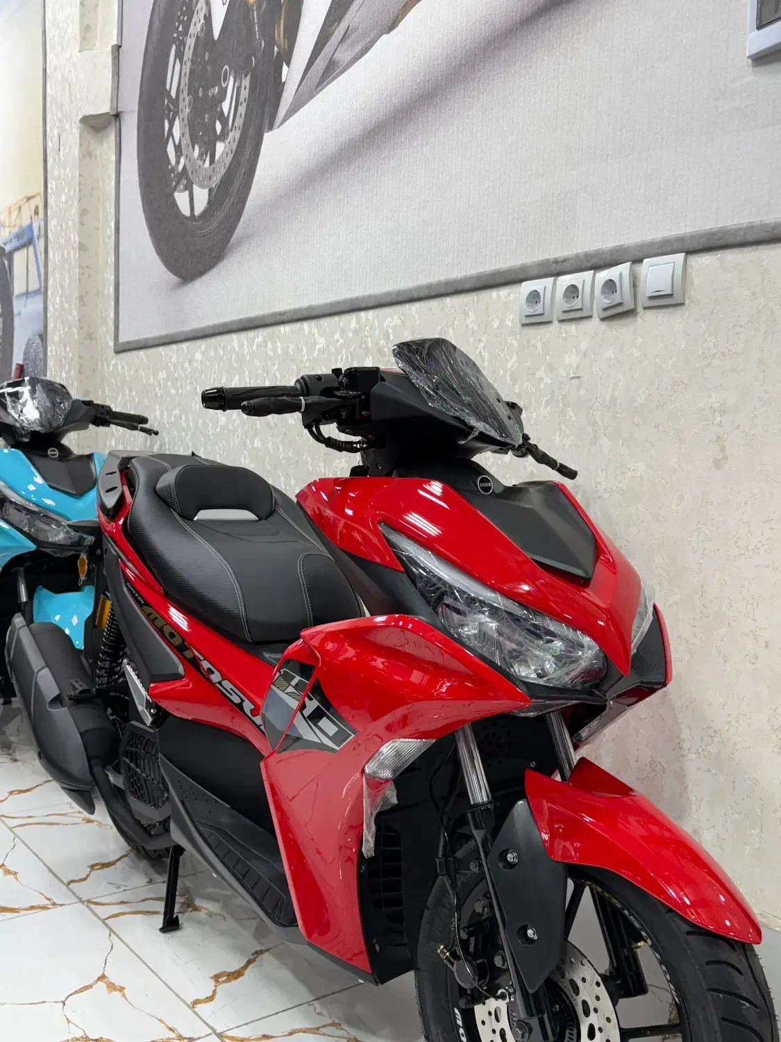 ایروکس رادیات دار اسپیشیال(کلیک ای دی وی)|موتورسیکلت|اردبیل, |دیوار