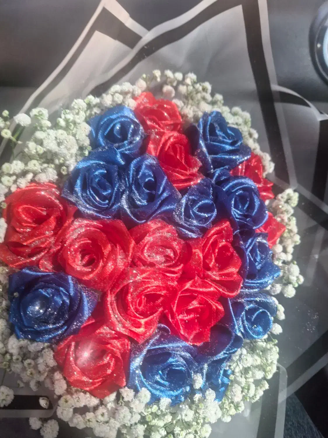 گل روبانی|گل مصنوعی|نیشابور, شهرآرا|دیوار