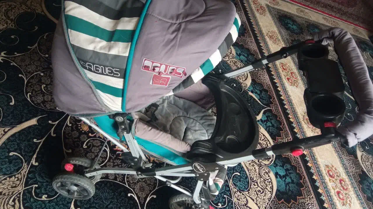 کالسکه درحدنوفروشی سالم 2تومن|کالسکه و لوازم جانبی|ابریشم, |دیوار