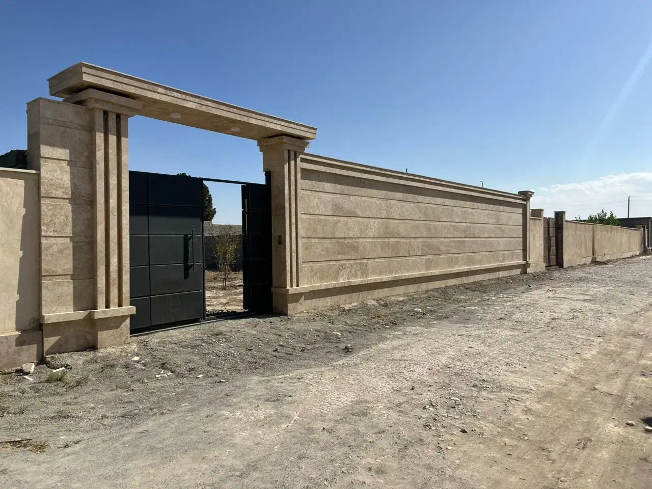 ۵۰۵ مترسنددار باانشعاب چهاردیواری شهرک برند|فروش خانه و ویلا|ماهدشت, |دیوار