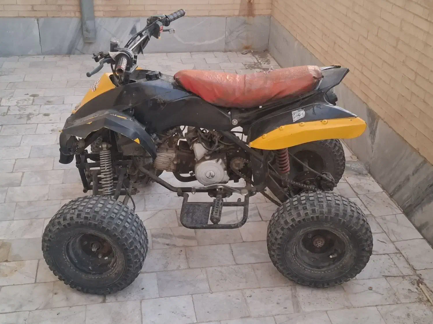 موتور چهارچرخ 110سی سی|موتورسیکلت|کشکوئیه, |دیوار