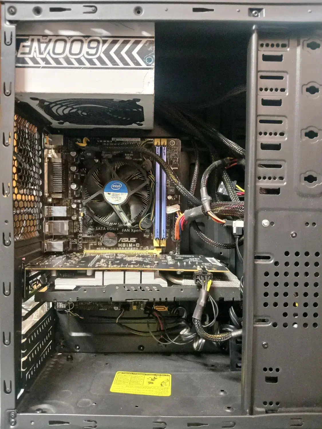 کیس گیمینگ i7 4770 با رم 16GB و RX580 8GB|رایانه رومیزی|تهران, فردوسی|دیوار