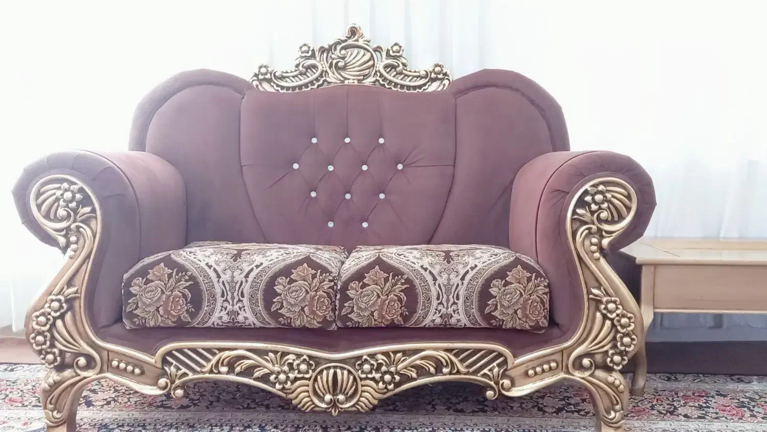 مبل ۷ نفره|مبلمان خانگی و میز عسلی|آباده, |دیوار