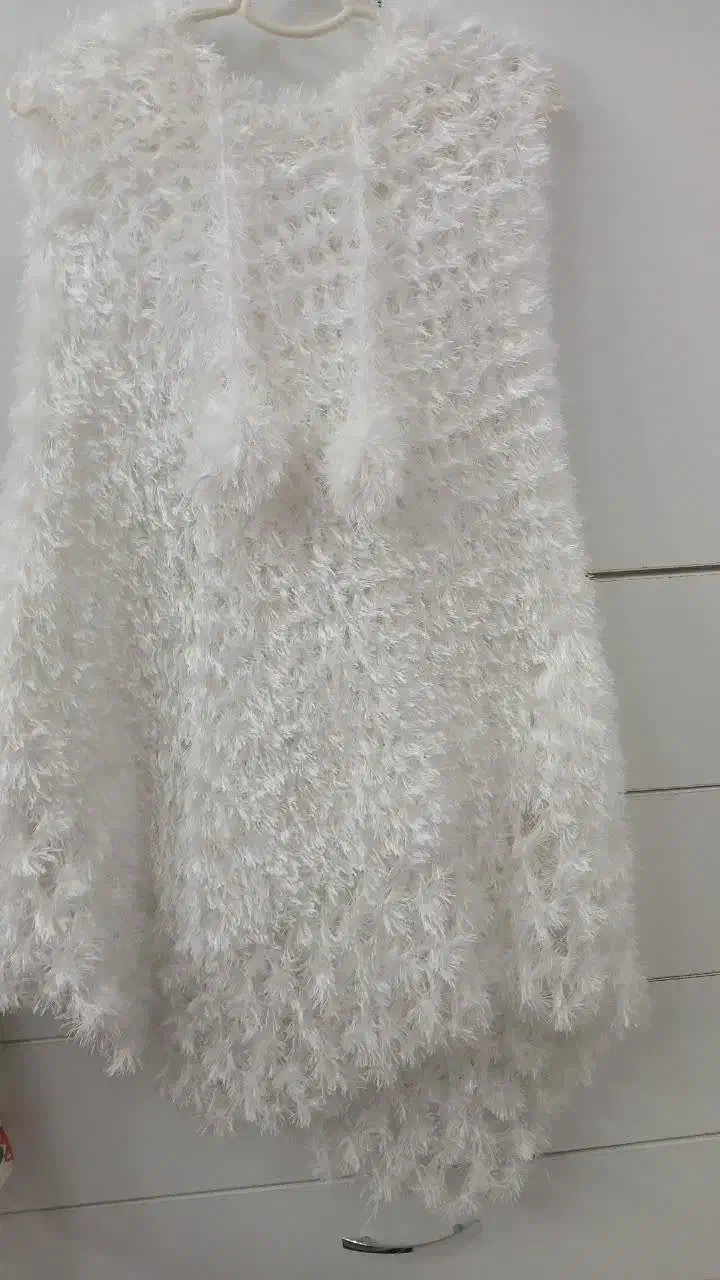 شنل فانتزی ابریشمی دست بافت|لباس|قزوین, |دیوار