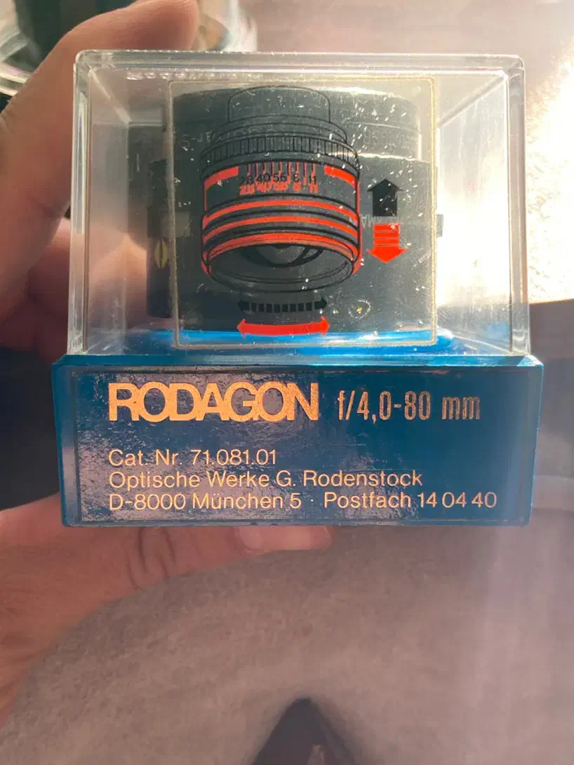 لنز آلمانی آگراندیسمان رودن اشتورک|دوربین عکاسی و فیلم‌برداری|اراک, |دیوار