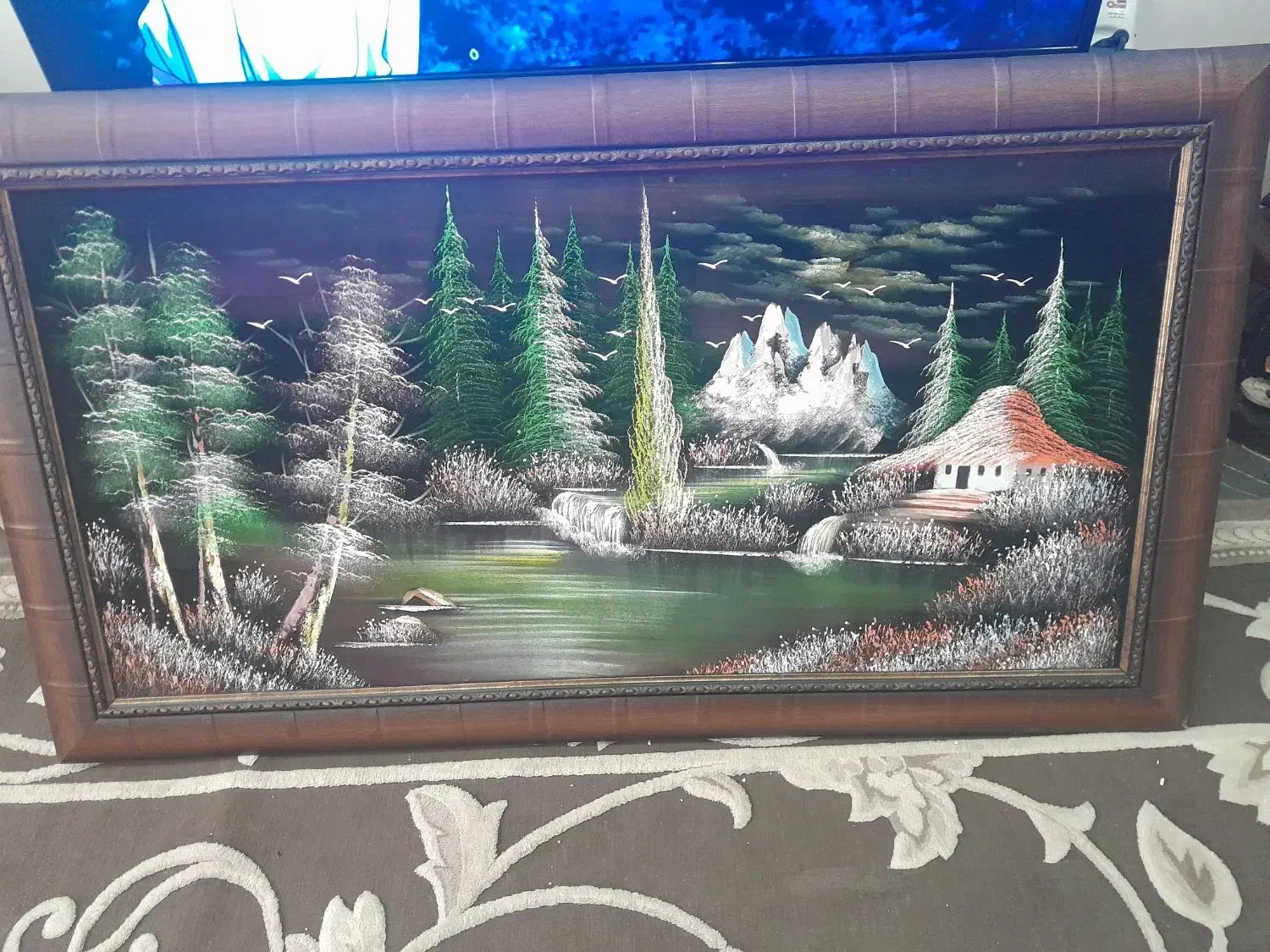 تابلو در ابعاد ۱۱۵در۶۵|تابلو، نقاشی، عکس|محمدشهر, شهرک پیام (مهرالبرز)|دیوار