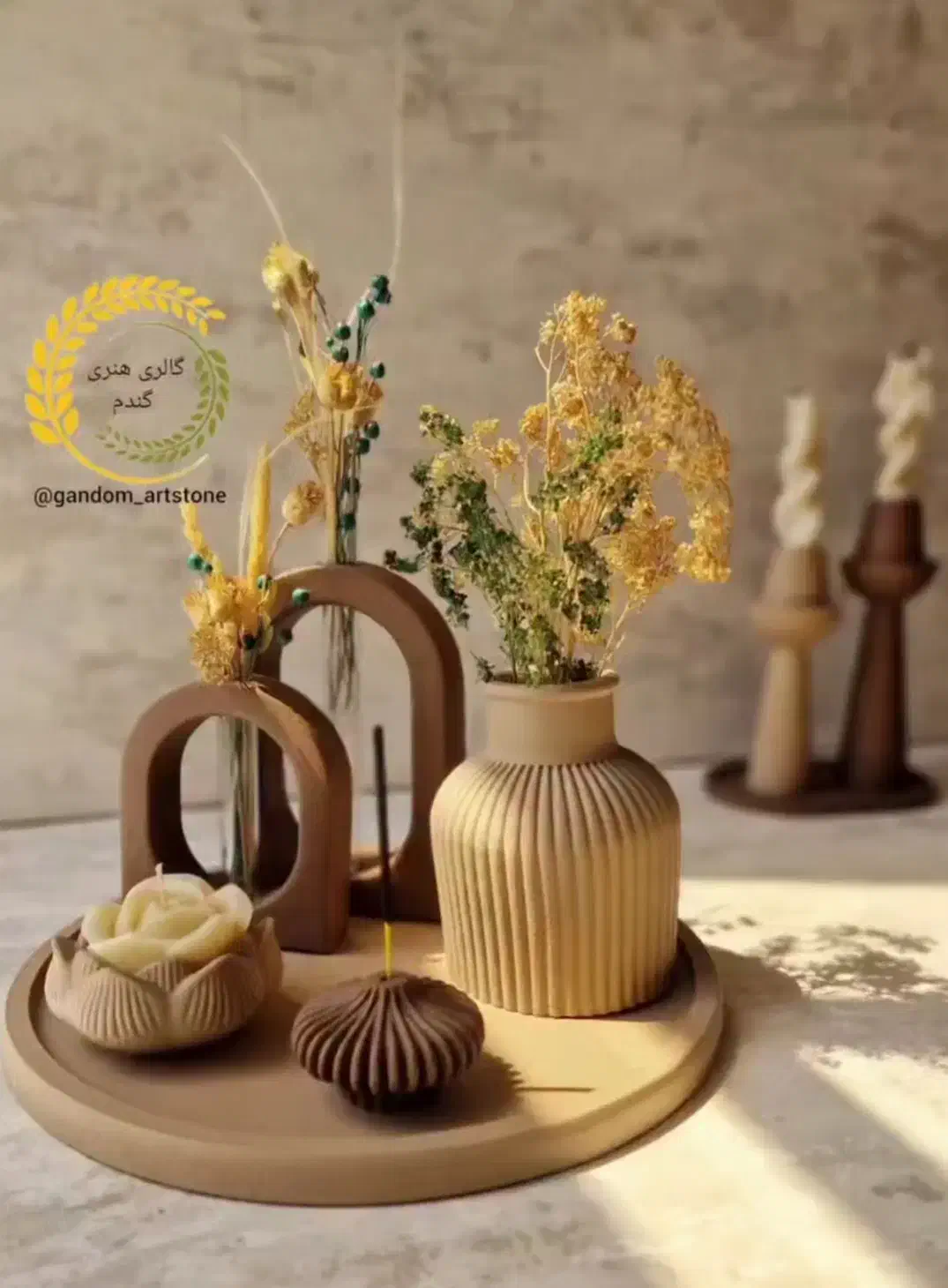 هنرکده سنگ مصنوعی|صنایع دستی و سایر لوازم تزئینی|بندر کنگان, |دیوار