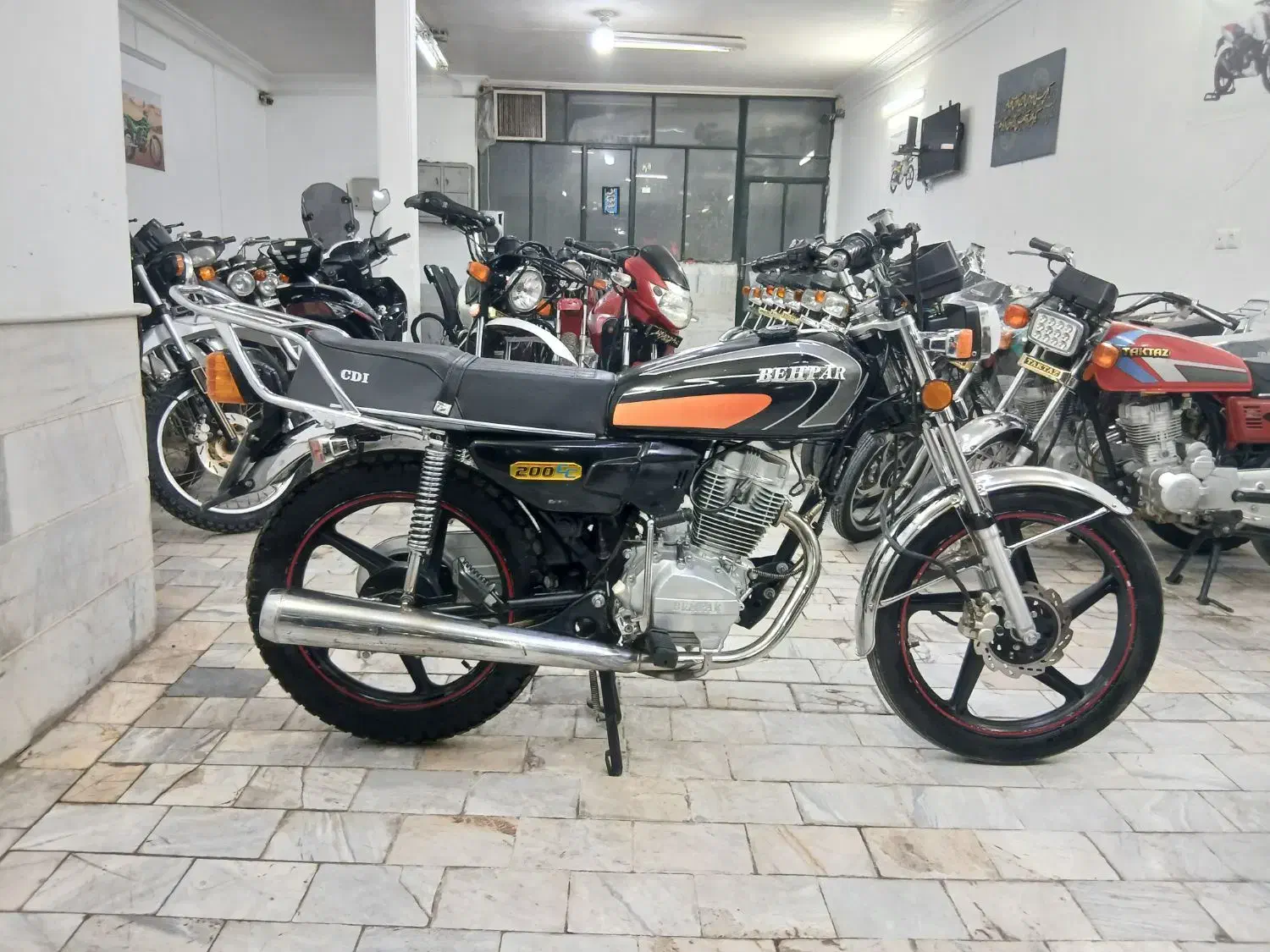 بهپر۲۰۰ رینگاسپرت دیجیتال مدل۱۳۹۹ درجه یک|موتورسیکلت|ایرانشهر, |دیوار