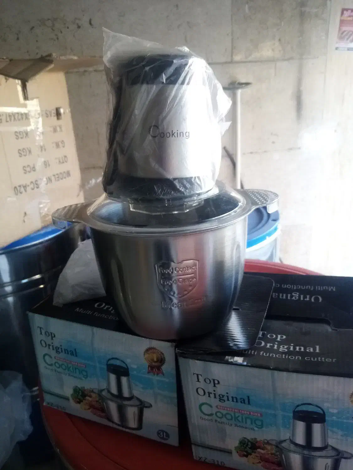 خرد کن غذاساز خردکن کوکینگ 3لیتری کاسه استیل|خردکن، آسیاب، غذاساز|تهران, دولتخواه جنوبی|دیوار