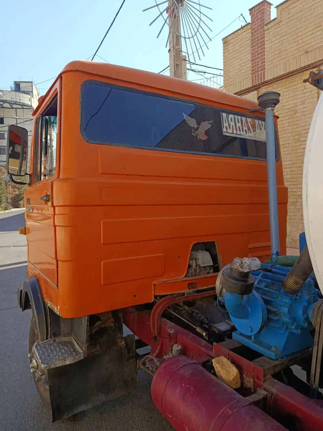 بنز خاور 608 تانکر فاضلاب سالم|خودرو سنگین|مشهد, شهرک مهر آباد|دیوار