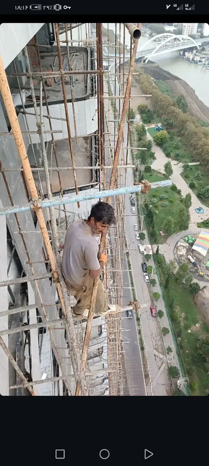 لوله داربست از شما نصب از ما تمام نقاط کشور وخارج|خدمات پیشه و مهارت|رامسر, |دیوار