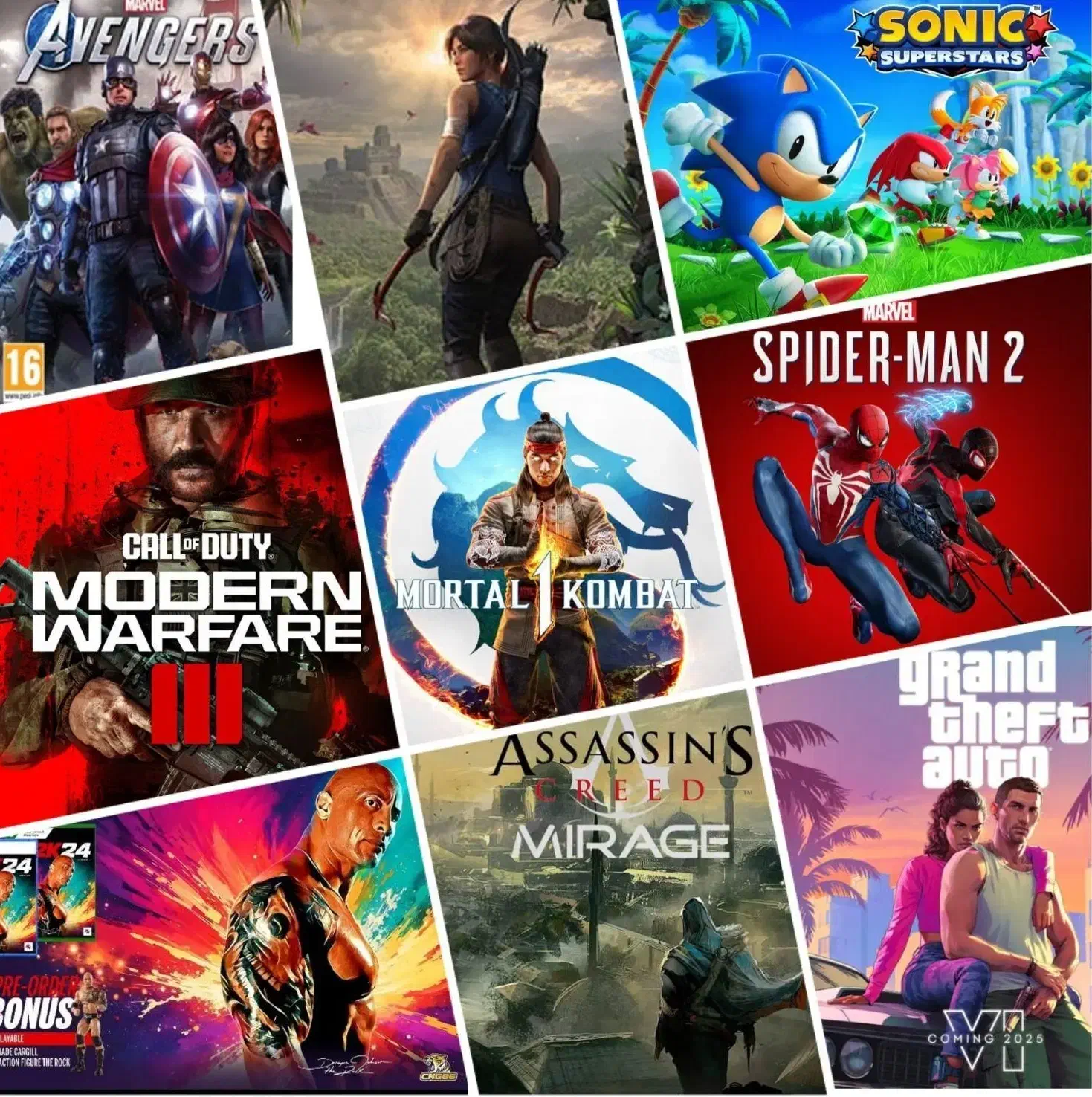 فروش و نصب بازی کامپیوتر،لپ تاپ و کنسول ۲۰۲۵|کنسول، بازی ویدئویی و آنلاین|مشهد, یاس|دیوار