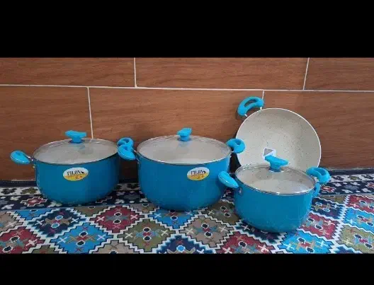 سرویس قابلمه گرانیت فیلون|ظروف پختوپز|شیراز, تل حسینآباد|دیوار