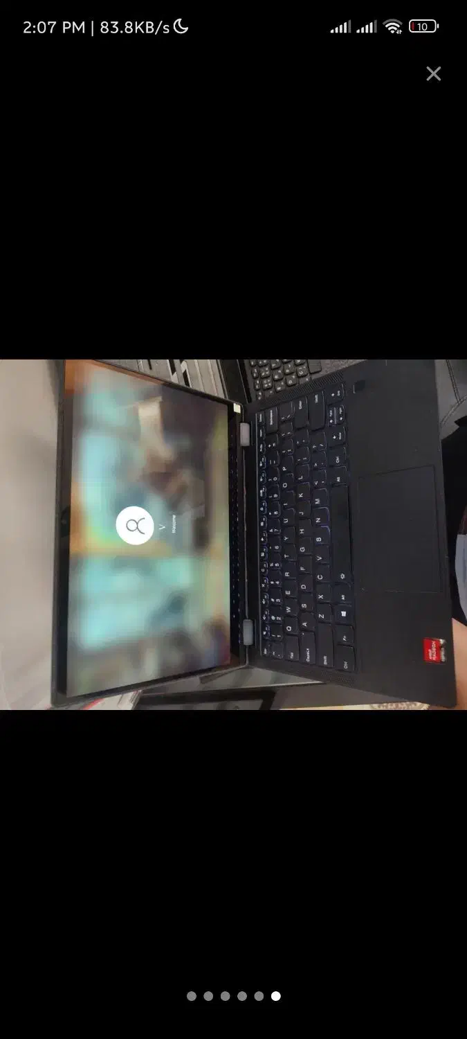 لپتاپ ۳۶۰ درجه لمسی لنوو|رایانه همراه|قم, پردیسان|دیوار